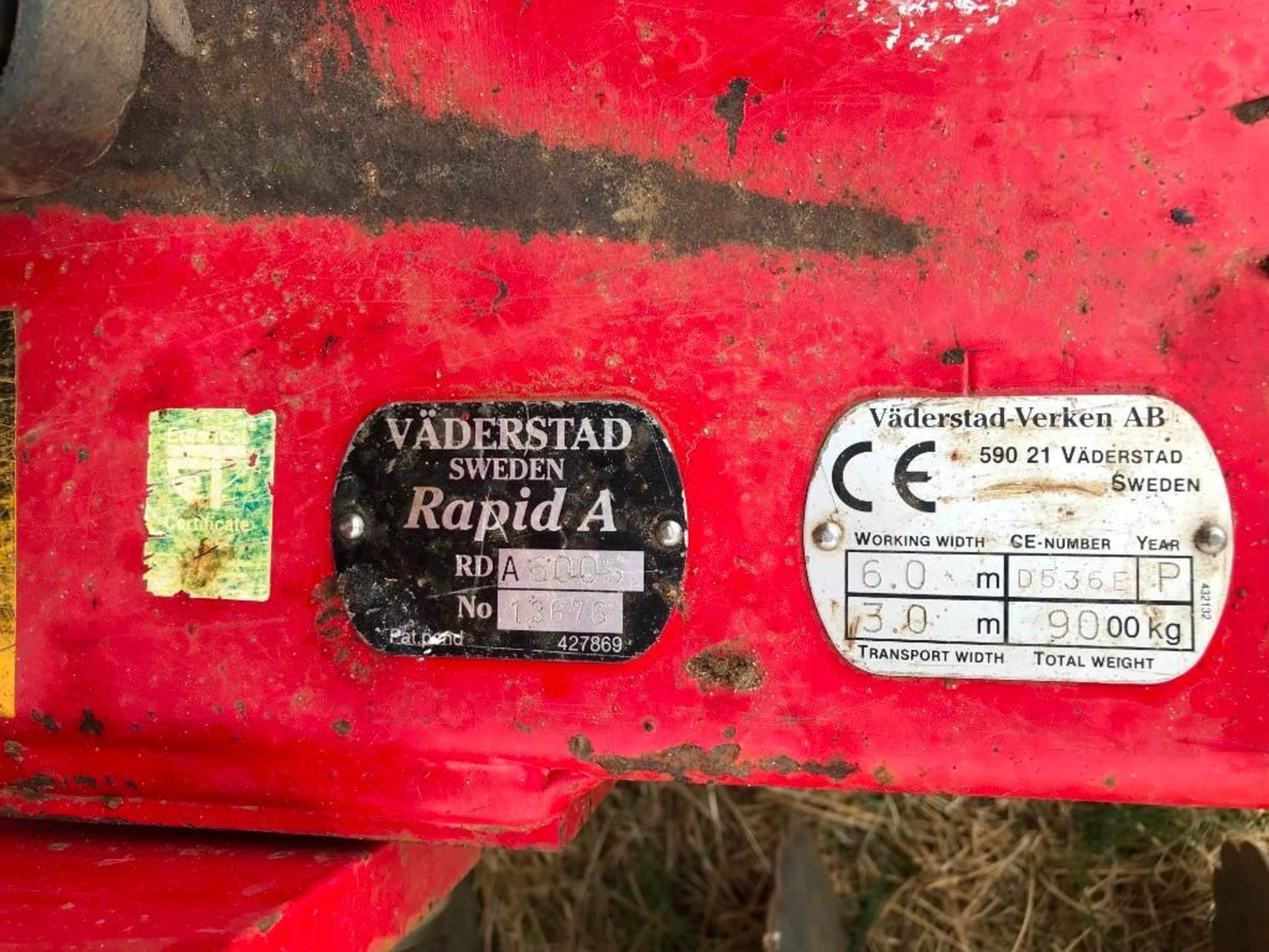 Vaderstad Rapid Drill 600S - Image 10 of 10