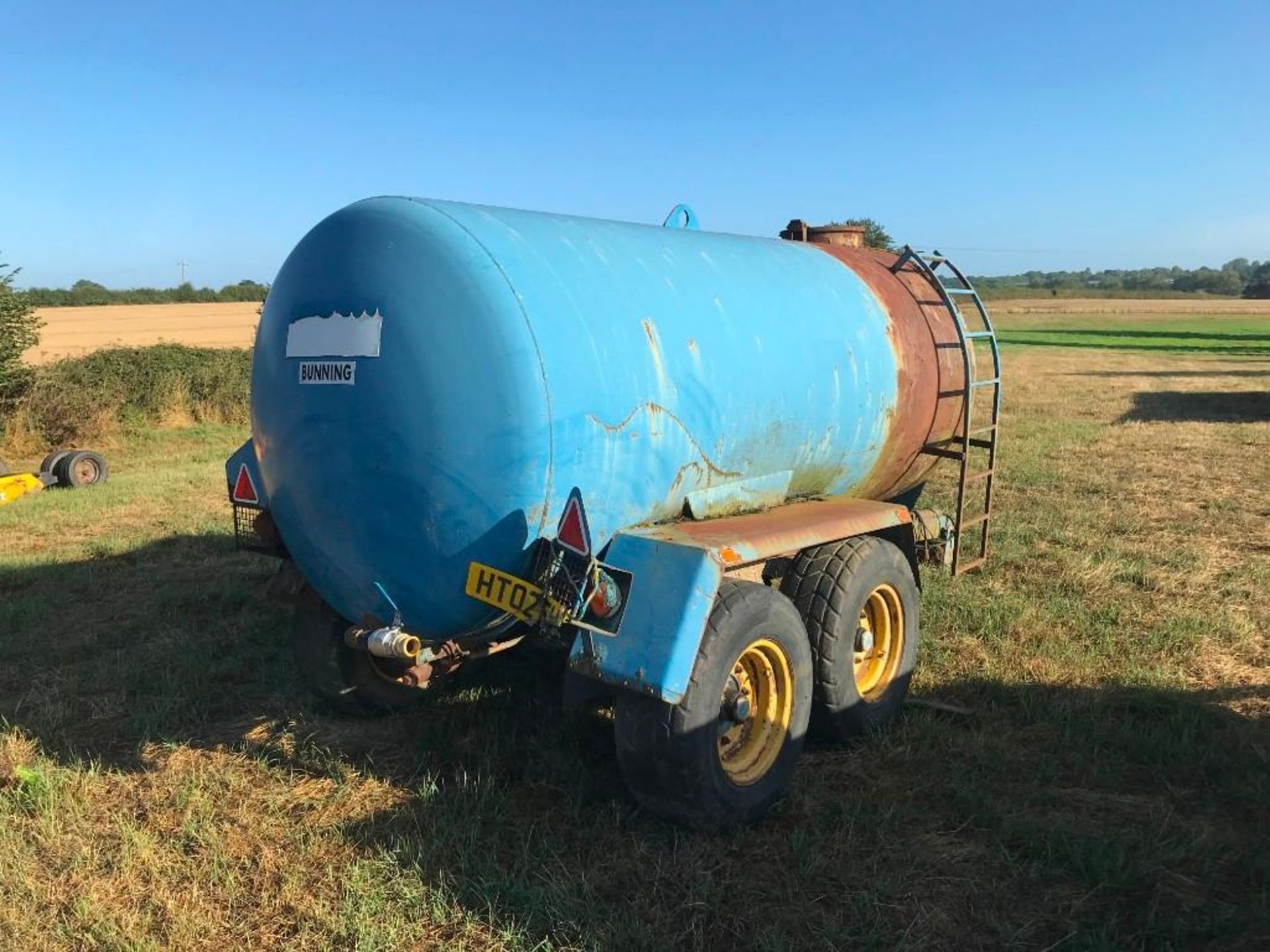 Bunning Tandem Axle Water Bowser/converted Vac tanker, (Spares/Repair) - Image 4 of 4