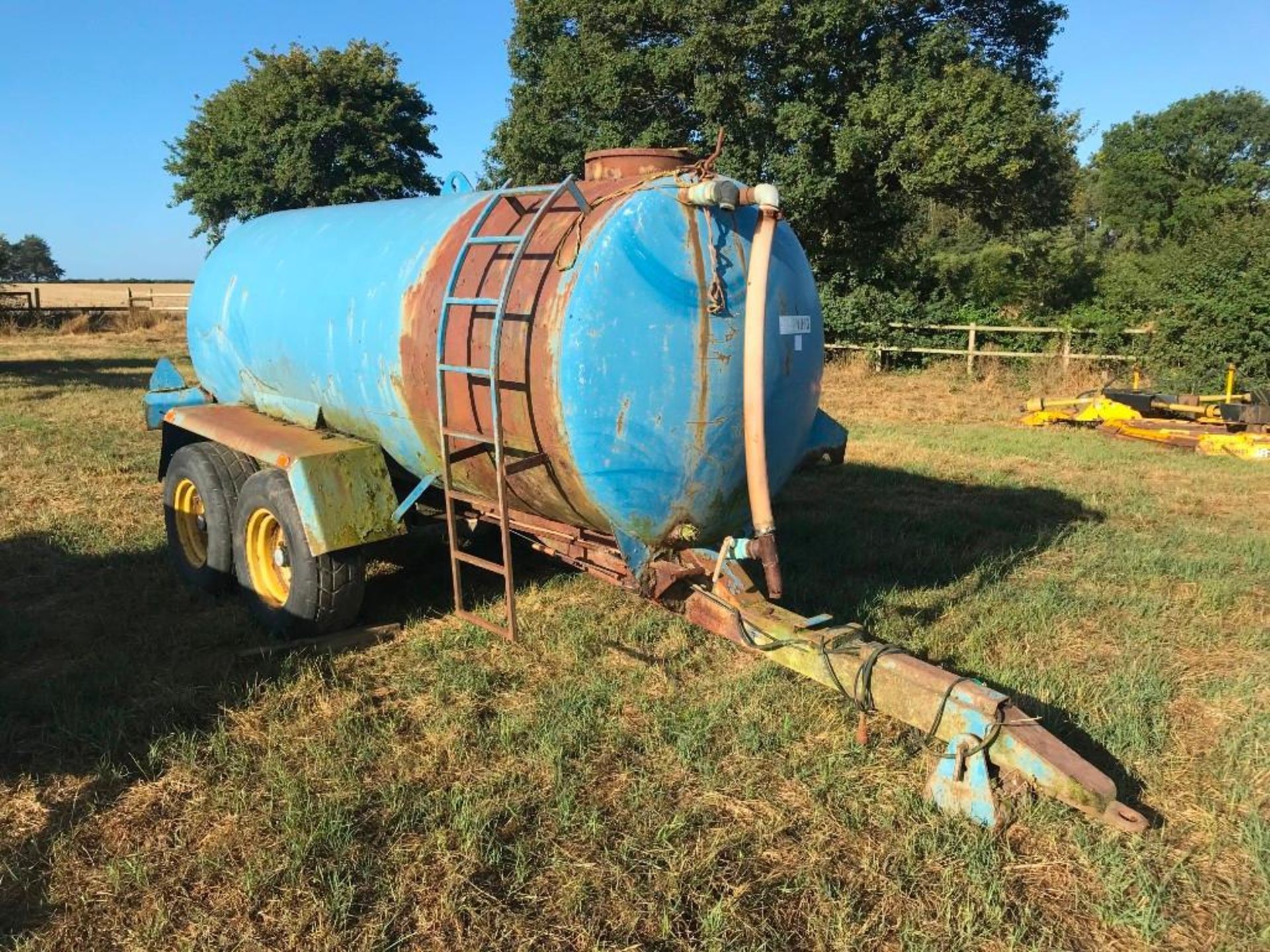 Bunning Tandem Axle Water Bowser/converted Vac tanker, (Spares/Repair)