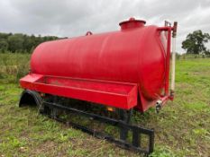 2000 Gallon water tank