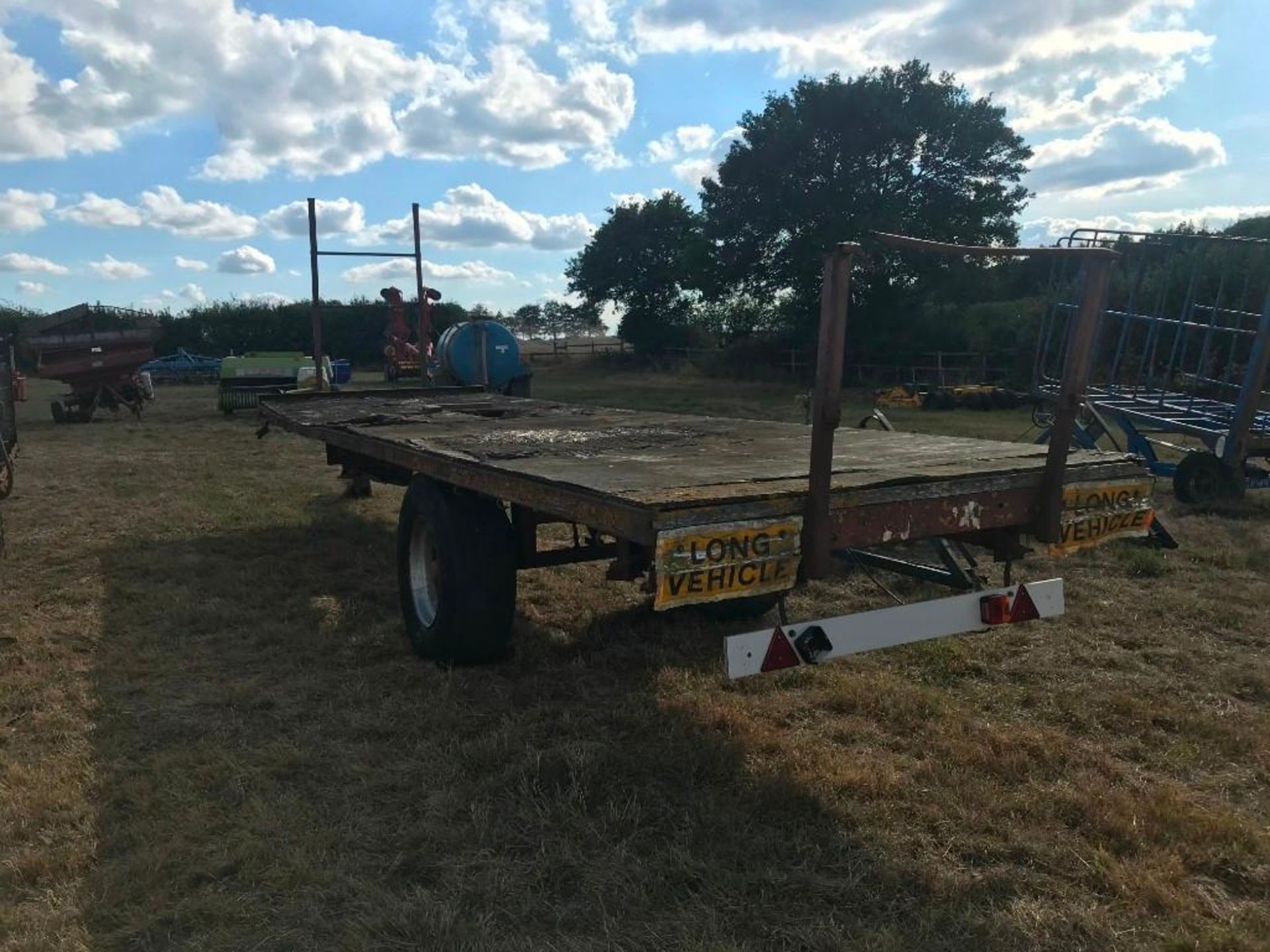 Single Axle Flat Trailer 25' - Image 10 of 10