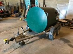 C H F Supplies 1000l, Bunded, Tandem Axle, Fuel Bowser