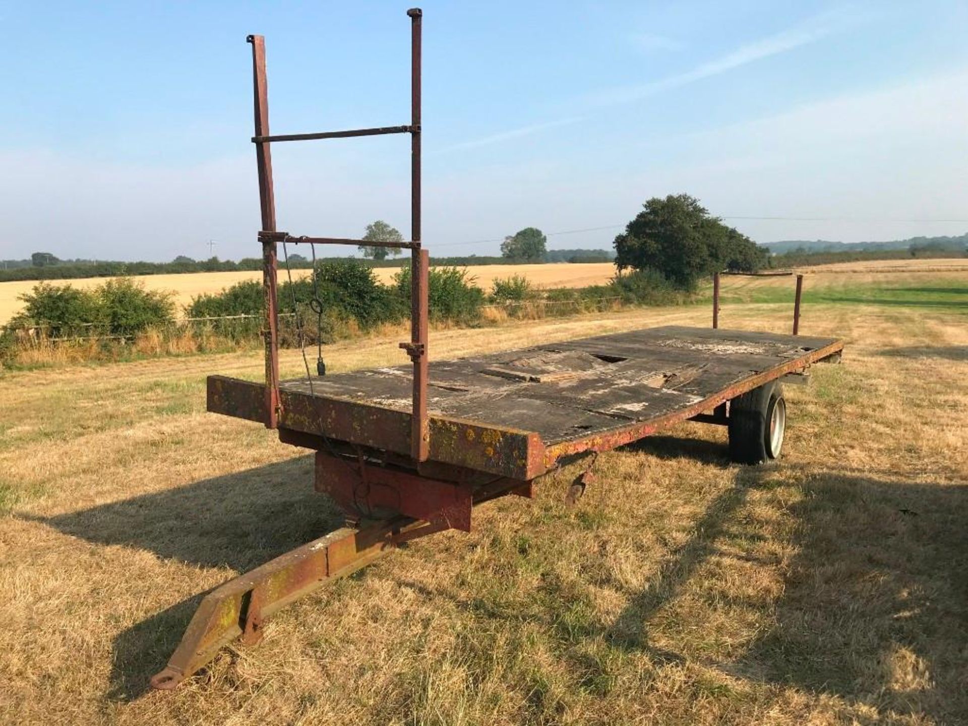 Single Axle Flat Trailer 25'