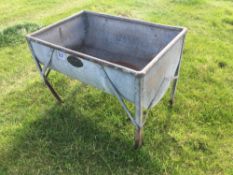 *Galvanised feed trough. VAT Payable on this lot
