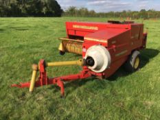 *New Holland 376 Hayliner conventional baler. Serial No: B376W8687. VAT Payable on this lot.  PTO at