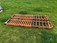 Heavy duty loading ramps 7ft