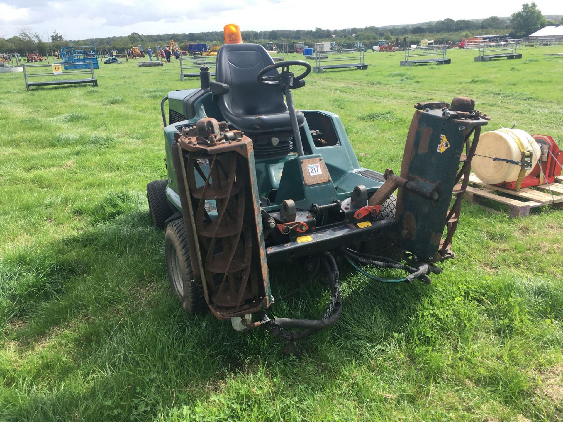 1997 Hayter LT324 triple turf mower, 4wd, diesel. Serial No: 924P001065