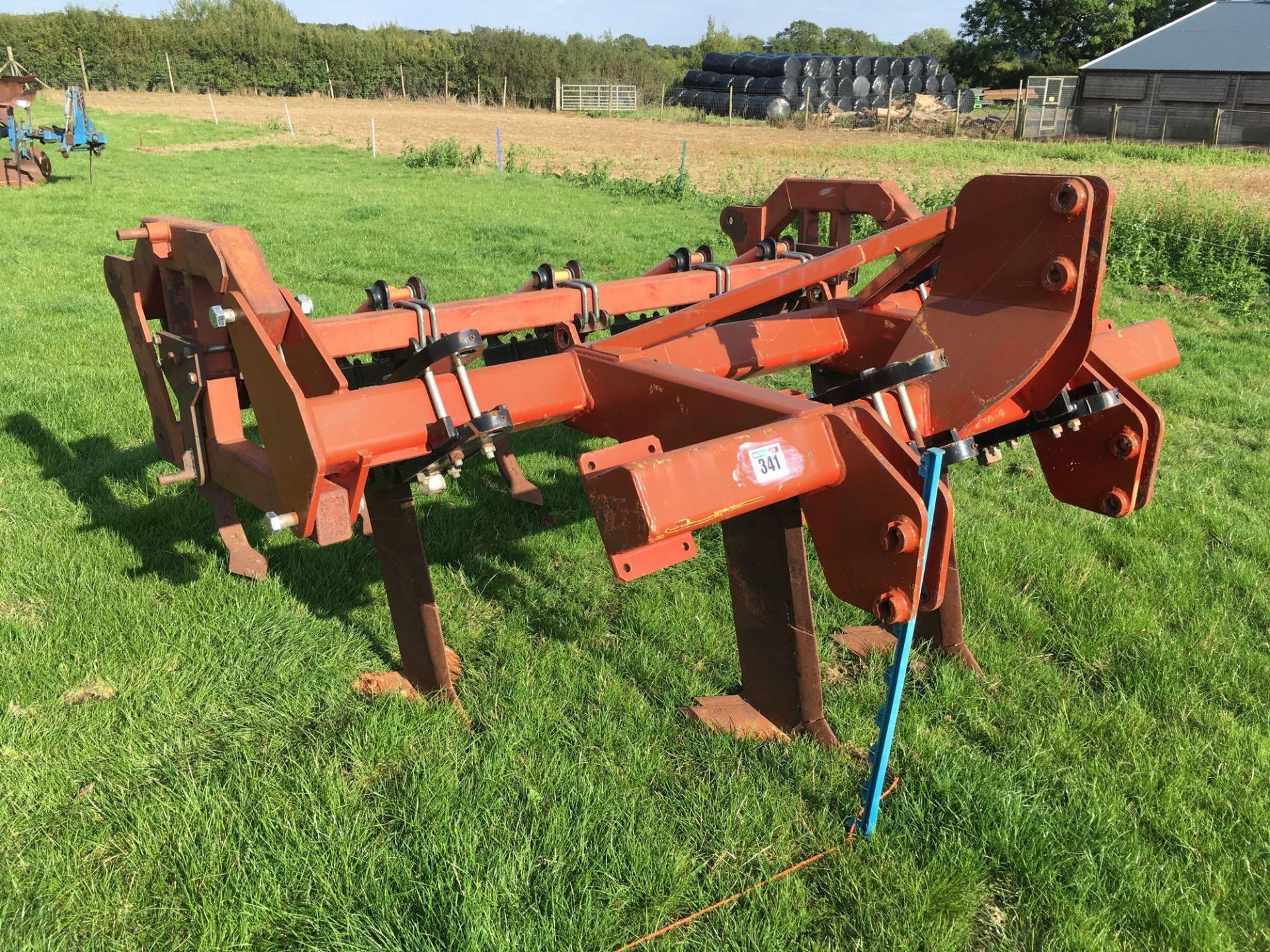 Marston fixed tine cultivator with 4 subsoiler legs and 5 cultivator legs - Image 2 of 4