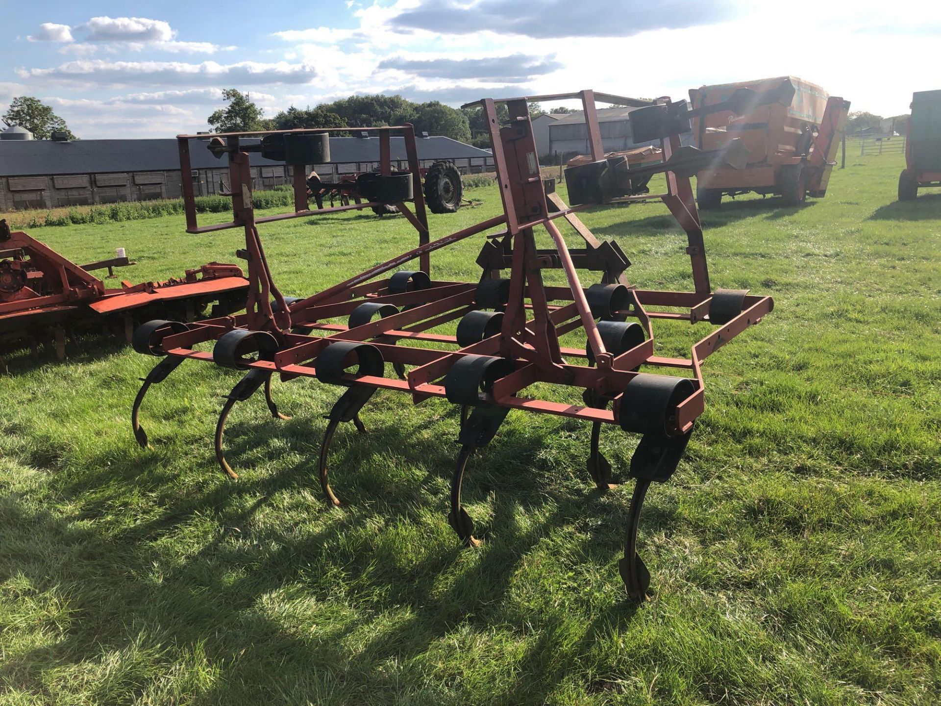 Kongskilde Vibroflex 4m manual folding cultivator - Image 4 of 4