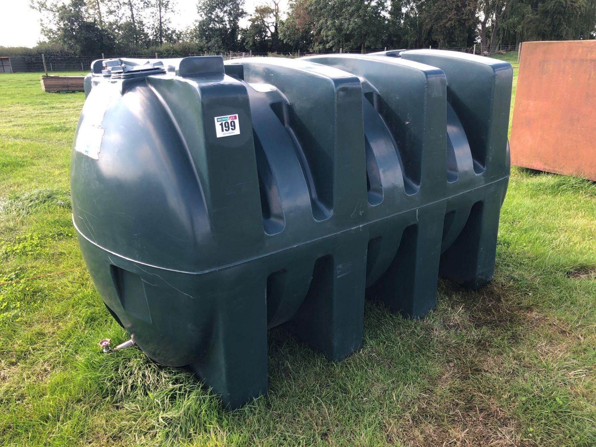 Plastic oil tank 2500l