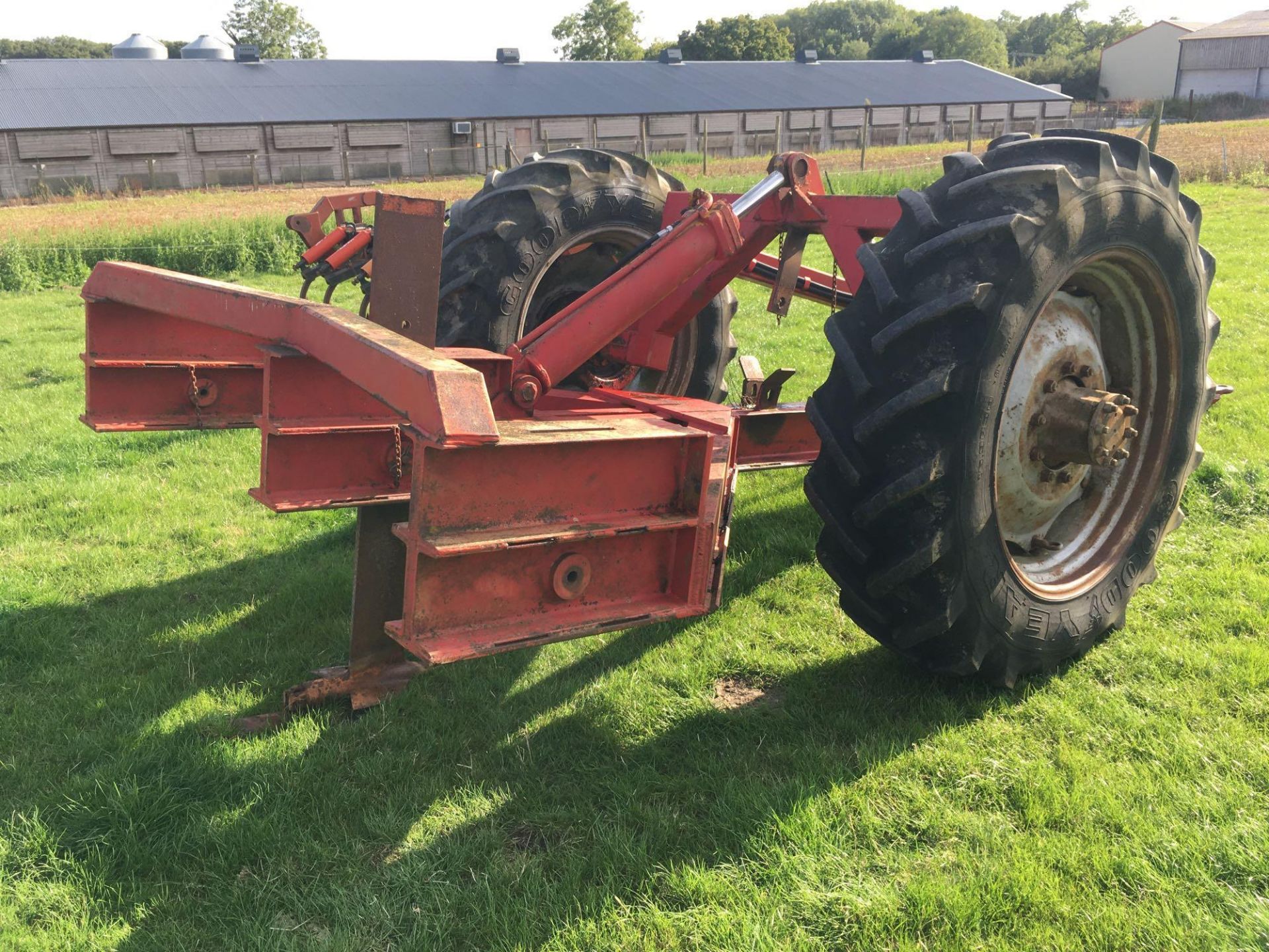 3 leg trailed mole plough with single mole leg and plug - Image 3 of 3