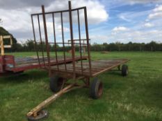 *20ft 4 wheel bale trailer, mesh floor. VAT Payable on this lot