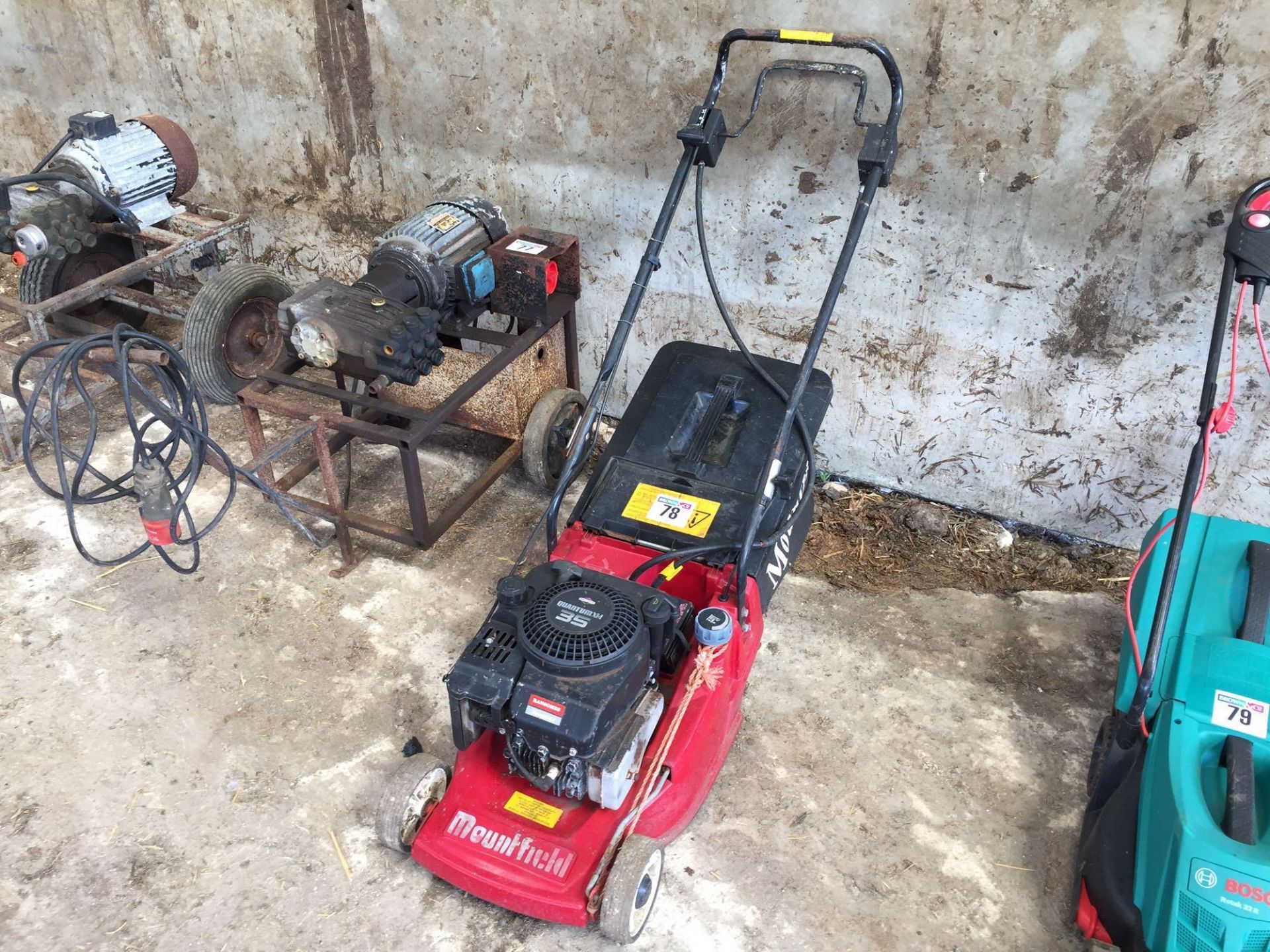 Mountfield Laser push mower, petrol