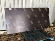 Quantity 3/4 inch Buffalo board, 8ft x 4ft. 4 sheets