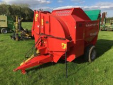 *Taarup 842 single axle livestock feeder and bedder. Serial No: 107406. VAT Payable on this lot