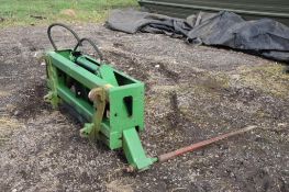 2010 McHale bale spike and squeeze with quickfit brackets. Serial No: 362693