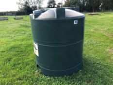 Plastic oil tank