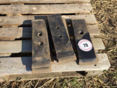 Quantity chisel plough points (10)