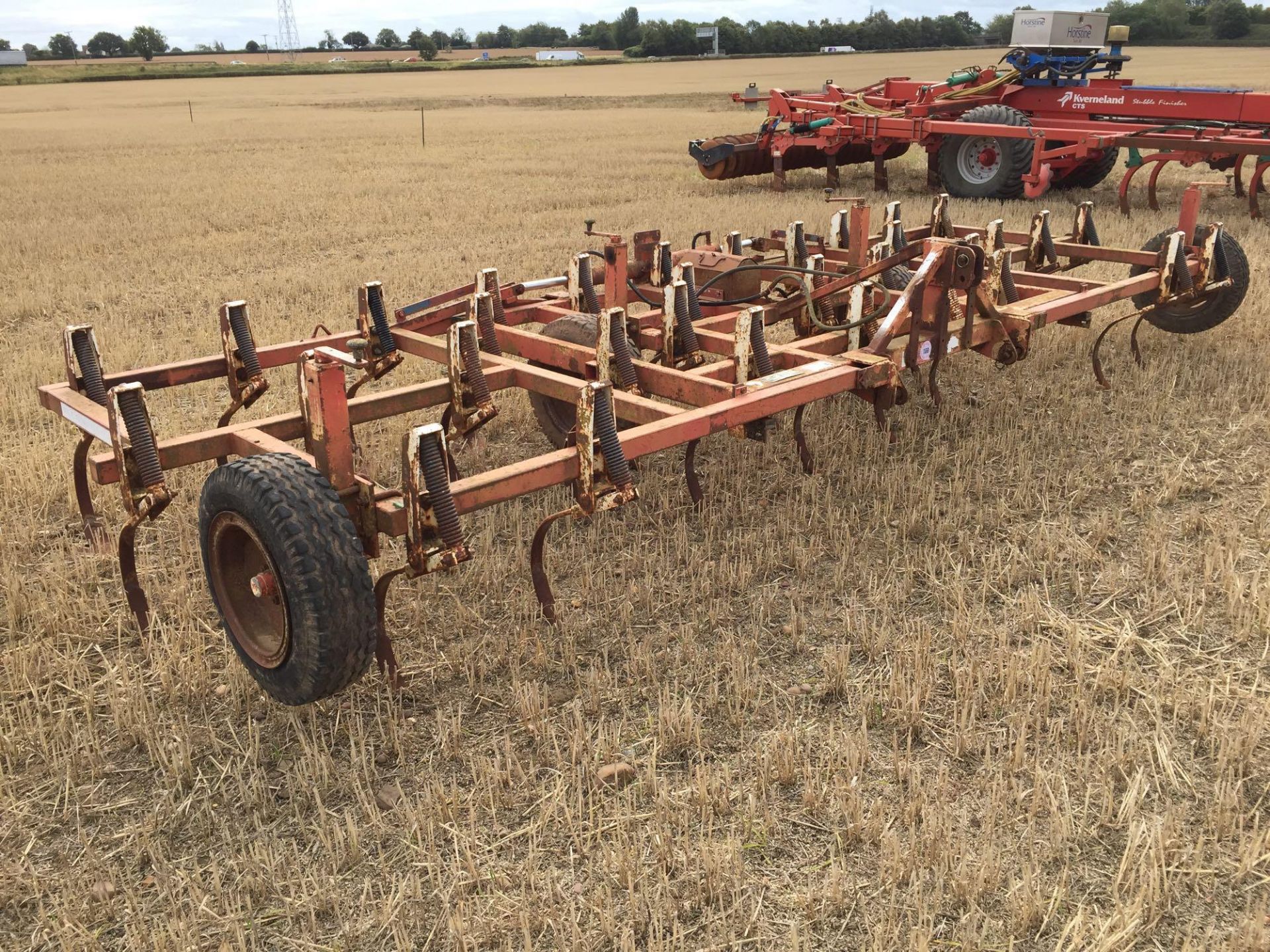 1990 Reco Wilrich 6m springtine cultivator. Serial No: 94939R0223.