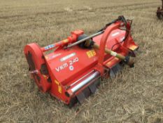 Kuhn VKM240 flail mower. Serial No: 082346