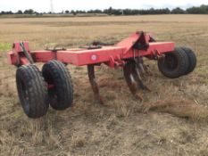 Big Ed tillage cultivator with 7 legs works up to approx 15"