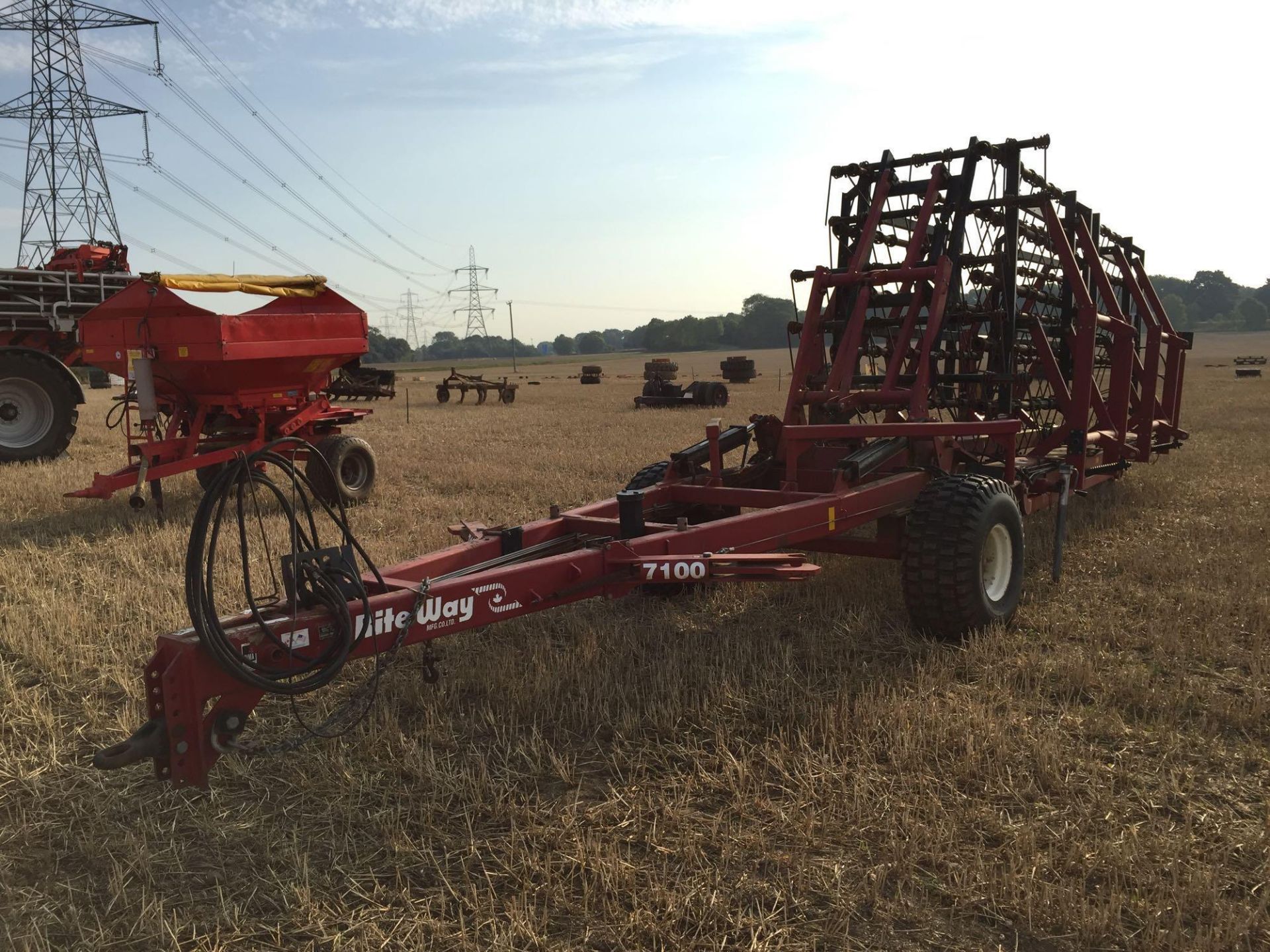 Rite Way Jumbo 15m straw harrow