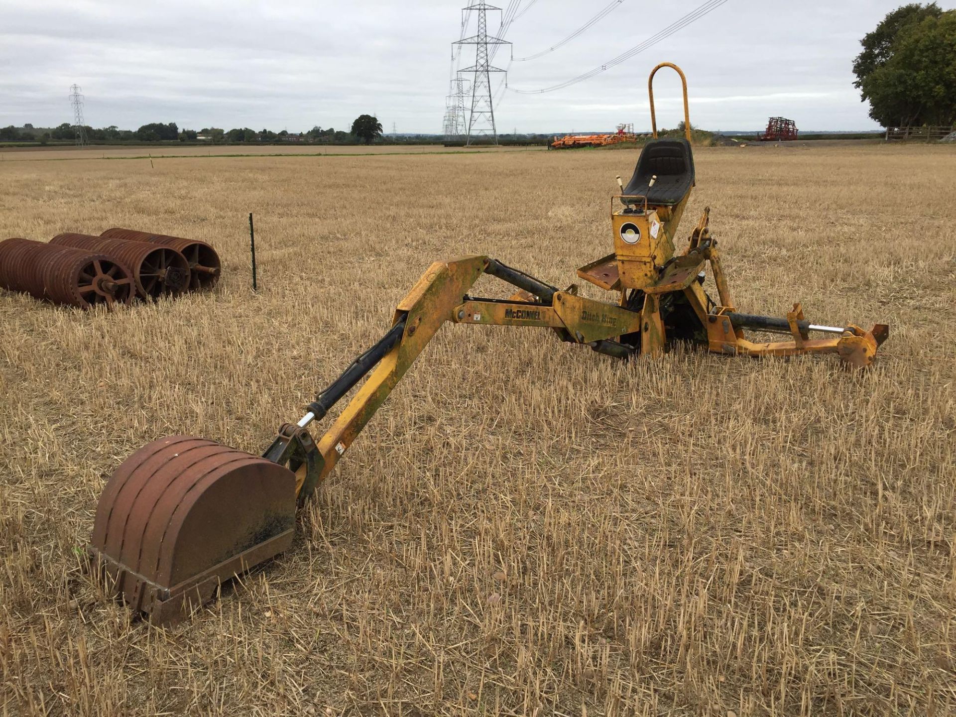 McConnel Ditch King digger, linkage mounted - Image 3 of 4