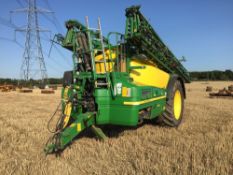 2012 John Deere R962i 36m trailed sprayer, 6200l tank, auto-height control, sectional control, 3" fi