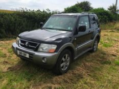 2005 Mitsubishi Shogun, 3.2 DI-D 4Work, short wheelbase, commercial, auto, diesel, leather interior,