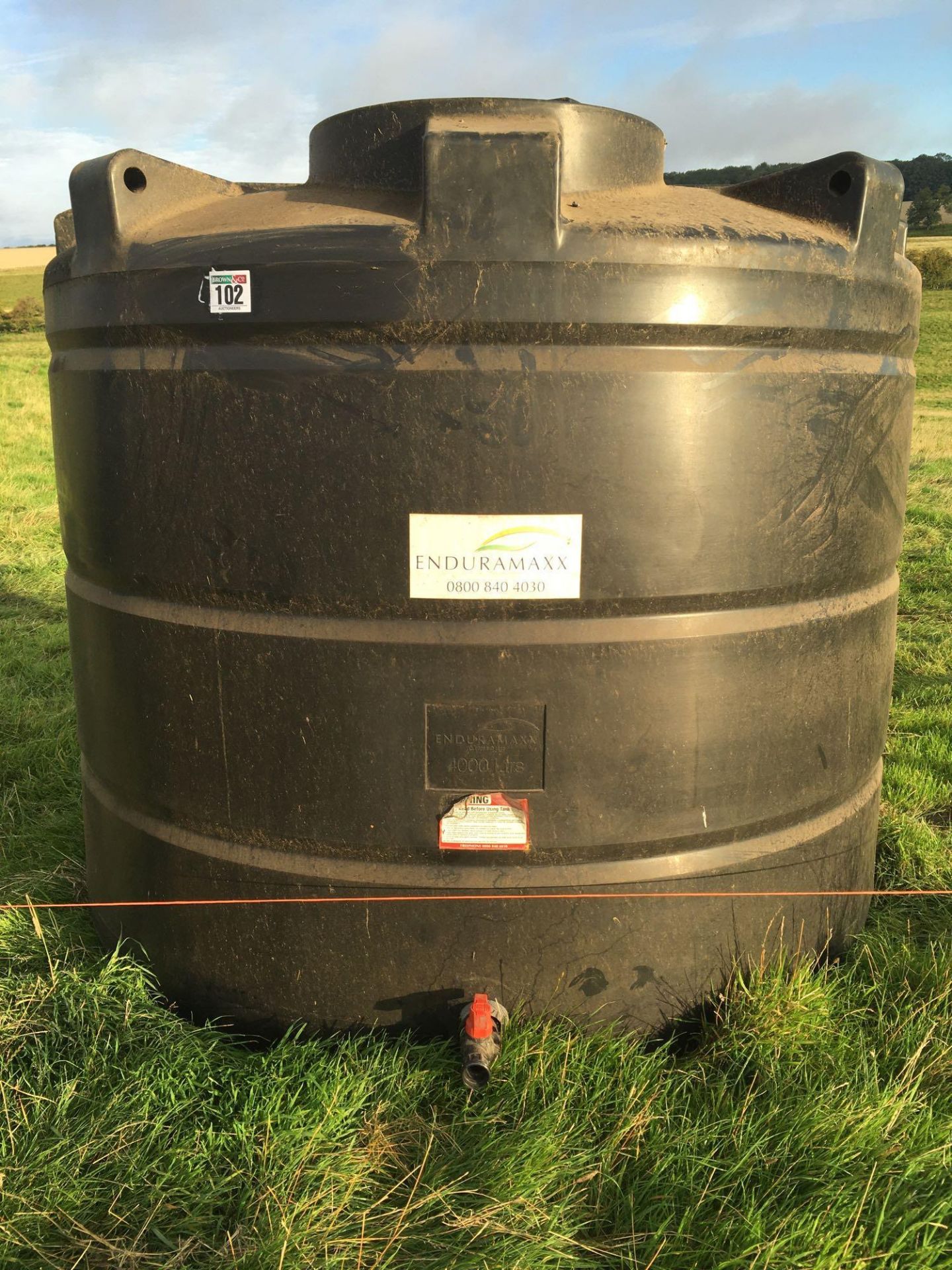 Eundramaxx 4000 litre water tank