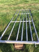 12ft galvanised gate