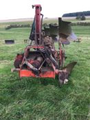Kverneland 5 furrow reversible plough (for spares or repairs)