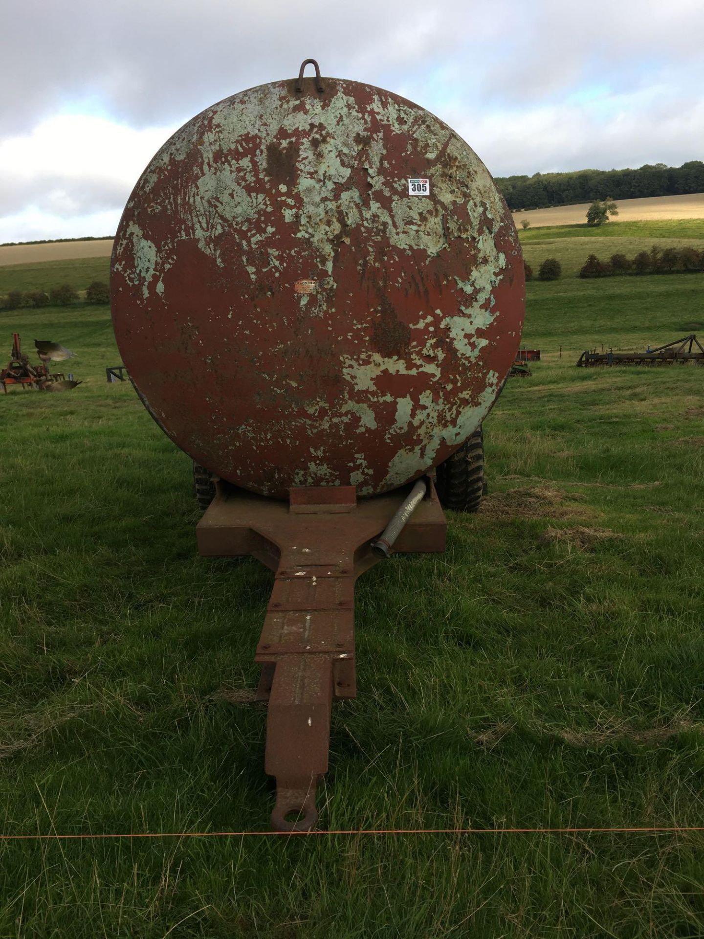 Crawford single axle water bowser