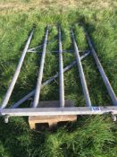 8ft galvanised gate