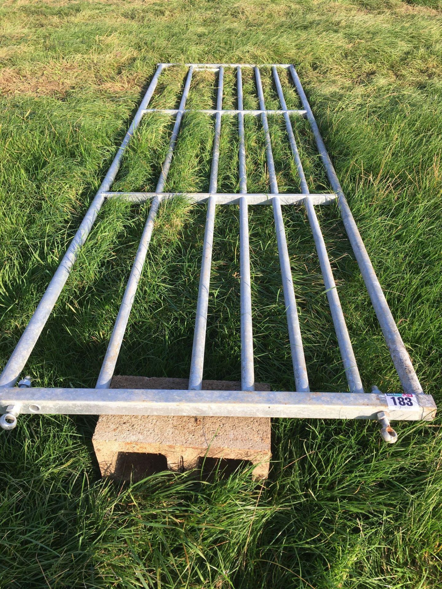 12ft galvanised gate