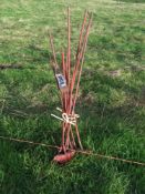 Qty of electric fencing stakes