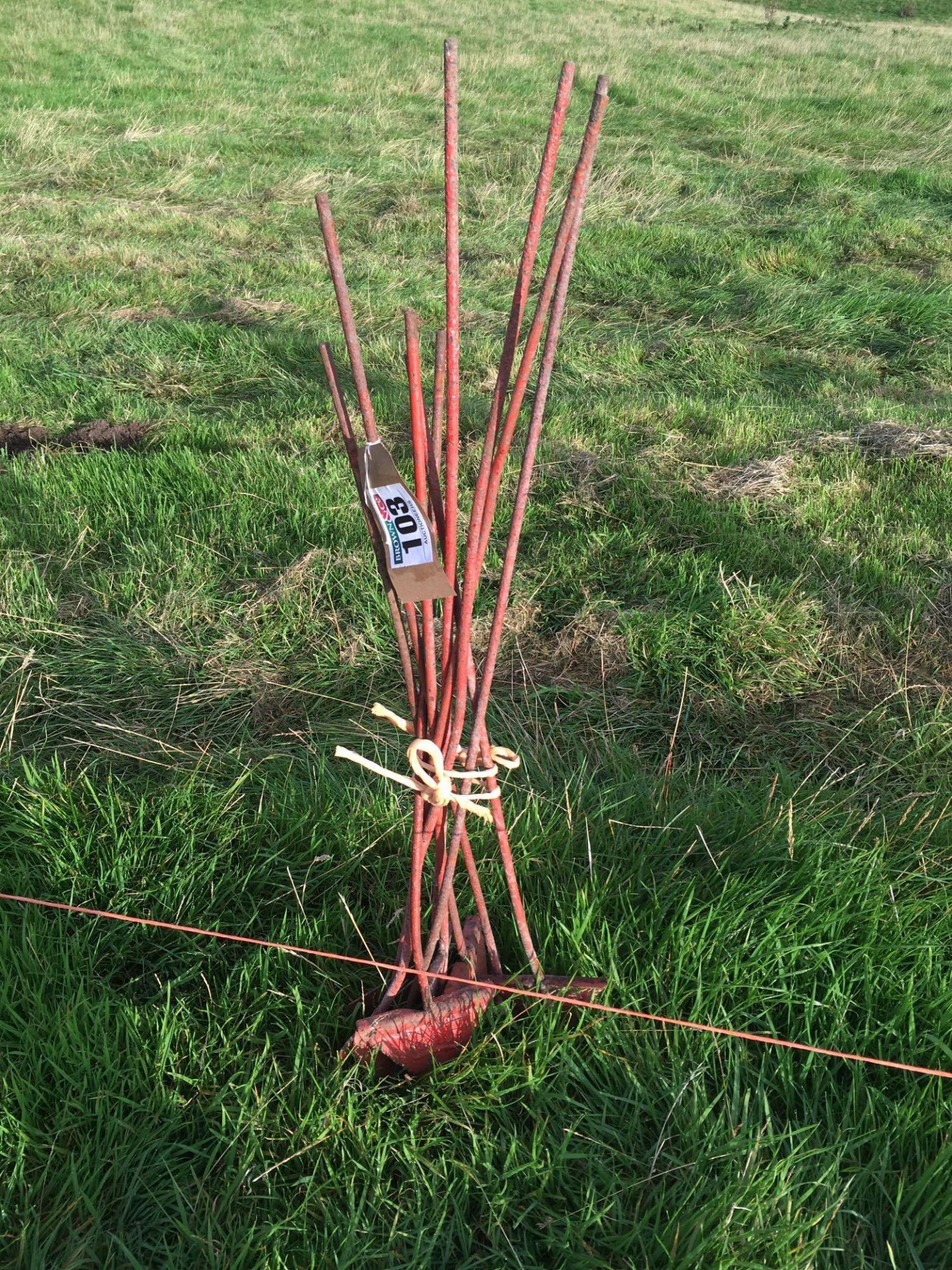 Qty of electric fencing stakes