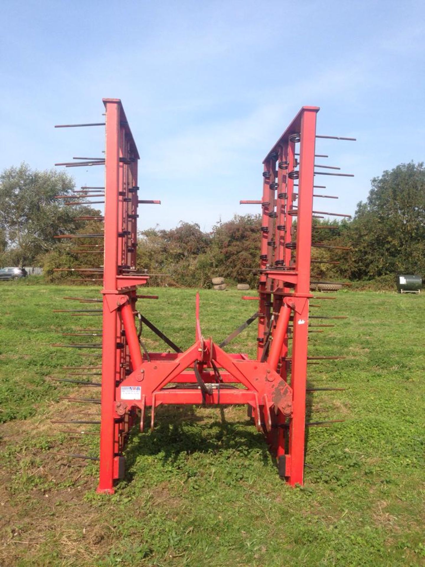 Weaving 6m Stubble Rake. - Image 3 of 5