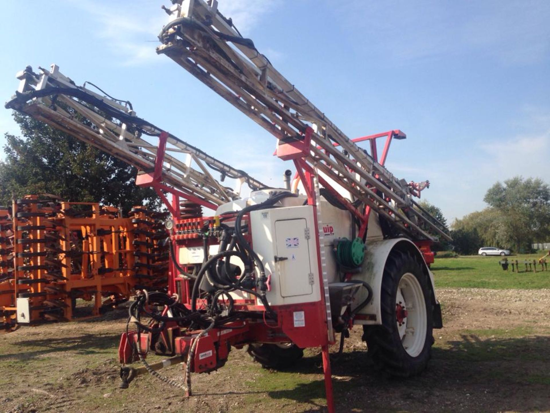 2008 Landquip 3500 Trailed Sprayer, 24m, 3500L Tank, 300L Clean Water, Tracking Steering, 6 Section - Image 6 of 6