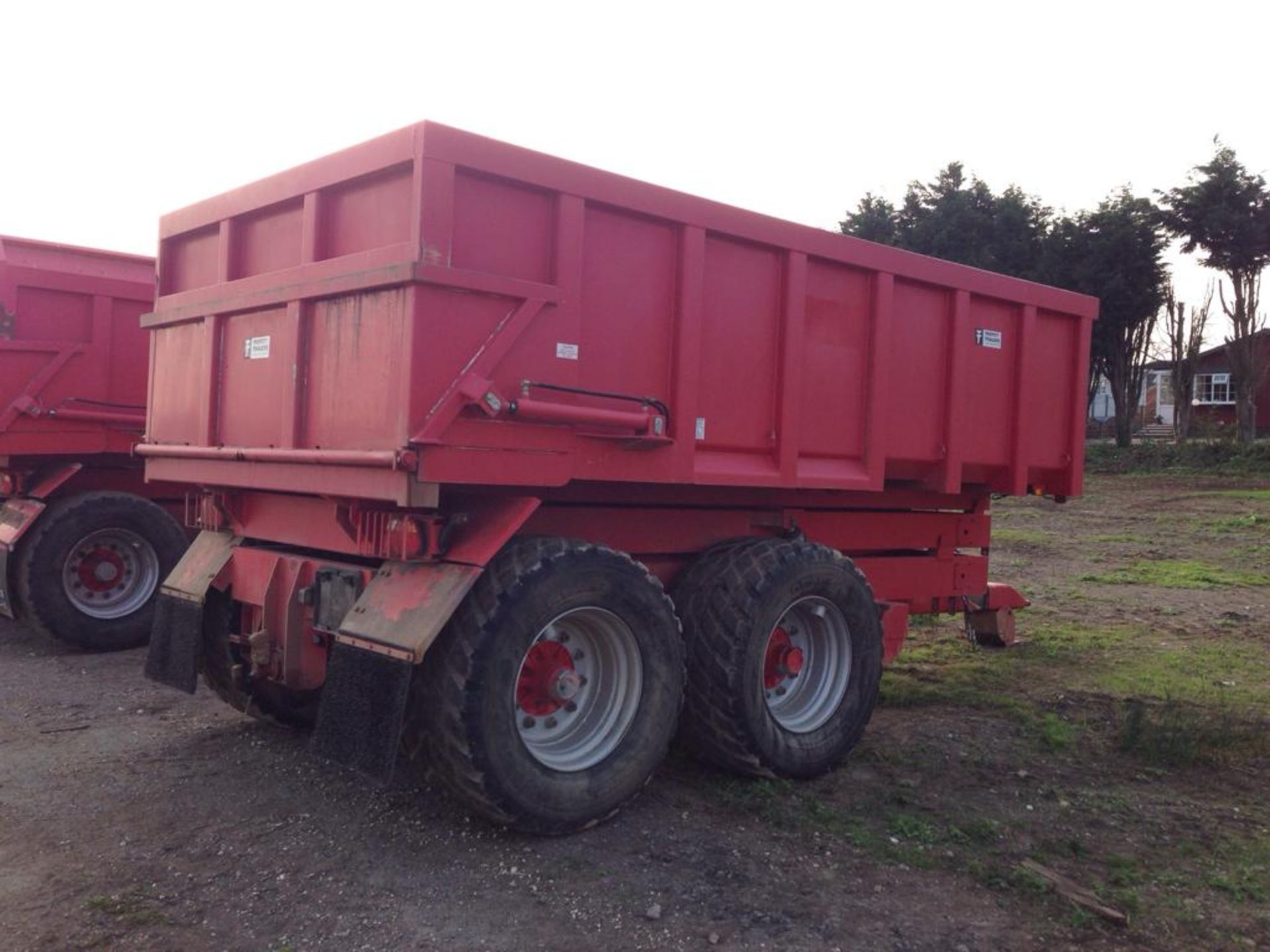 2010 Triffitt scissor lift 7t (approx) trailer. Stainless steel lined. - Image 4 of 6