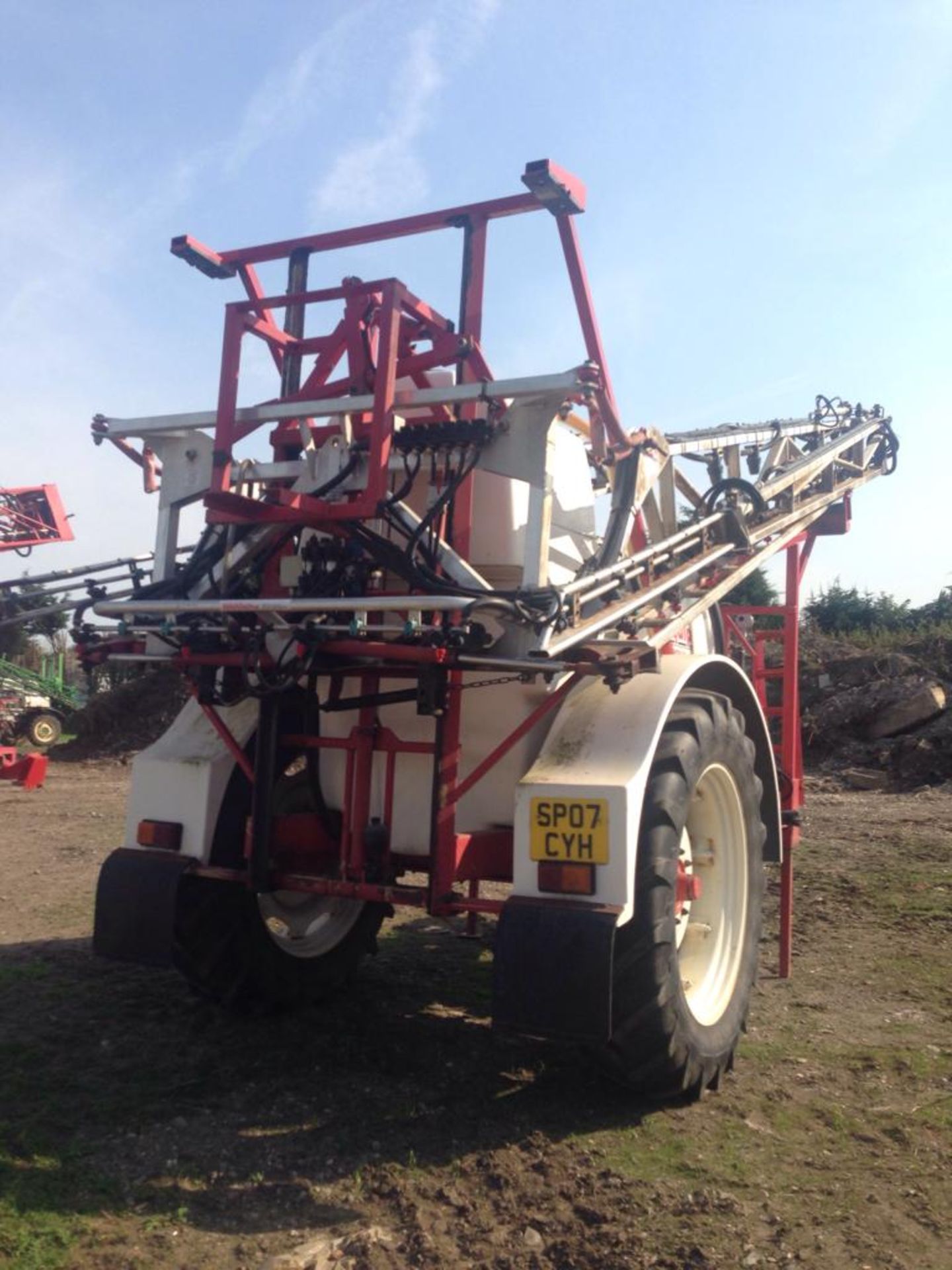 2008 Landquip 3500 Trailed Sprayer, 24m, 3500L Tank, 300L Clean Water, Tracking Steering, 6 Section - Image 3 of 6