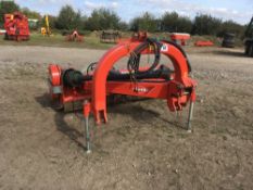 2018 Kuhn TBE222 verge mower c/w fully hydraulic offset and head adjustment, wide angle pto