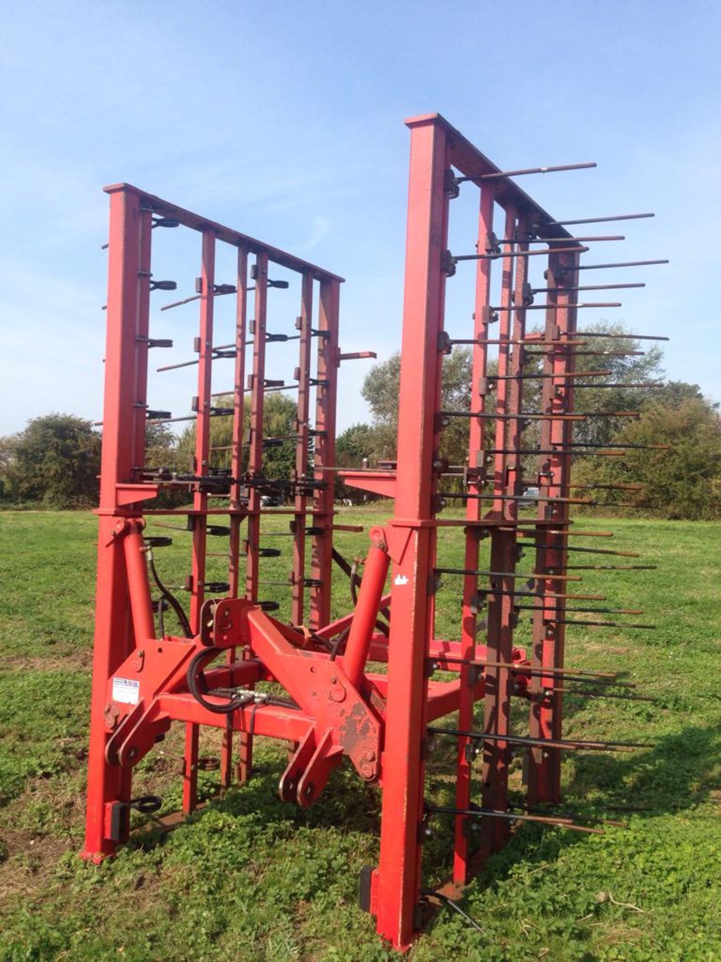 Weaving 6m Stubble Rake. - Image 2 of 5