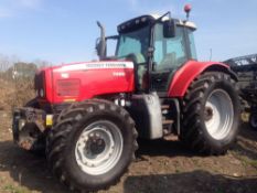 2006 Massey Ferguson 7495. 8140 hours, front linkage & PTO. Reg No KX06 NYK