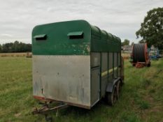 Ifor Williams Cattle Trailer, Wooden Floor