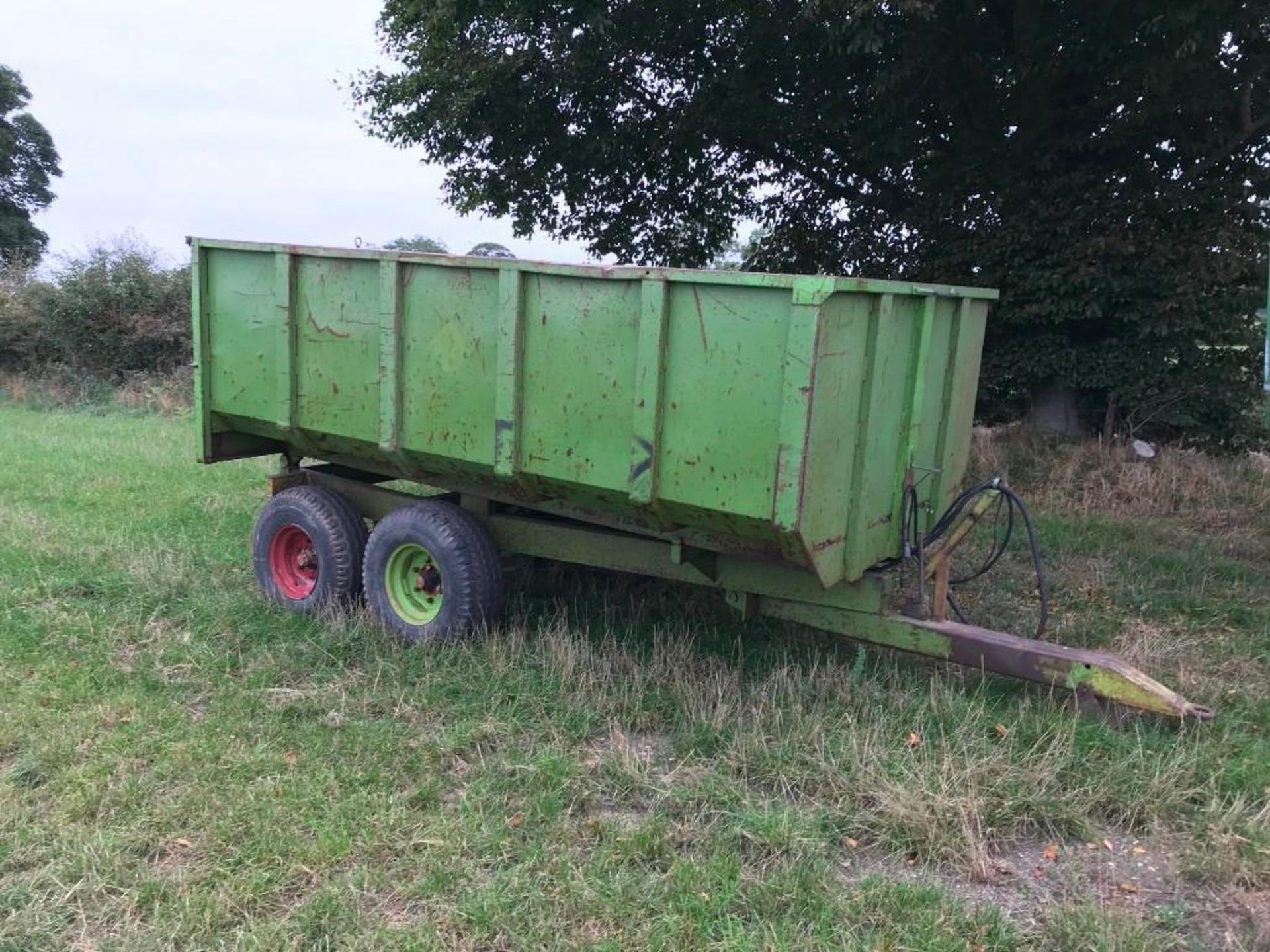 ETC 7T Grain Trailer, Tandem Axle, Manual Tailgate (80) - Image 5 of 12