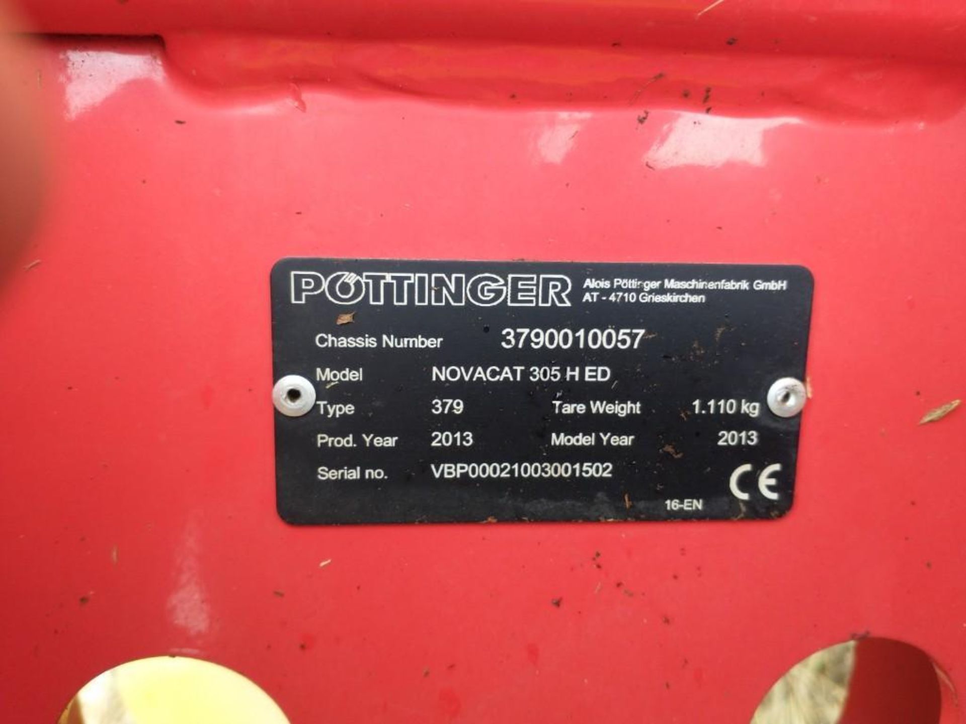 Pottinger Novacat 305H Mower Conditioner (13) - Image 3 of 5