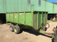 ETC 7T Grain Trailer, Tandem Axle, Manual Tailgate (80)