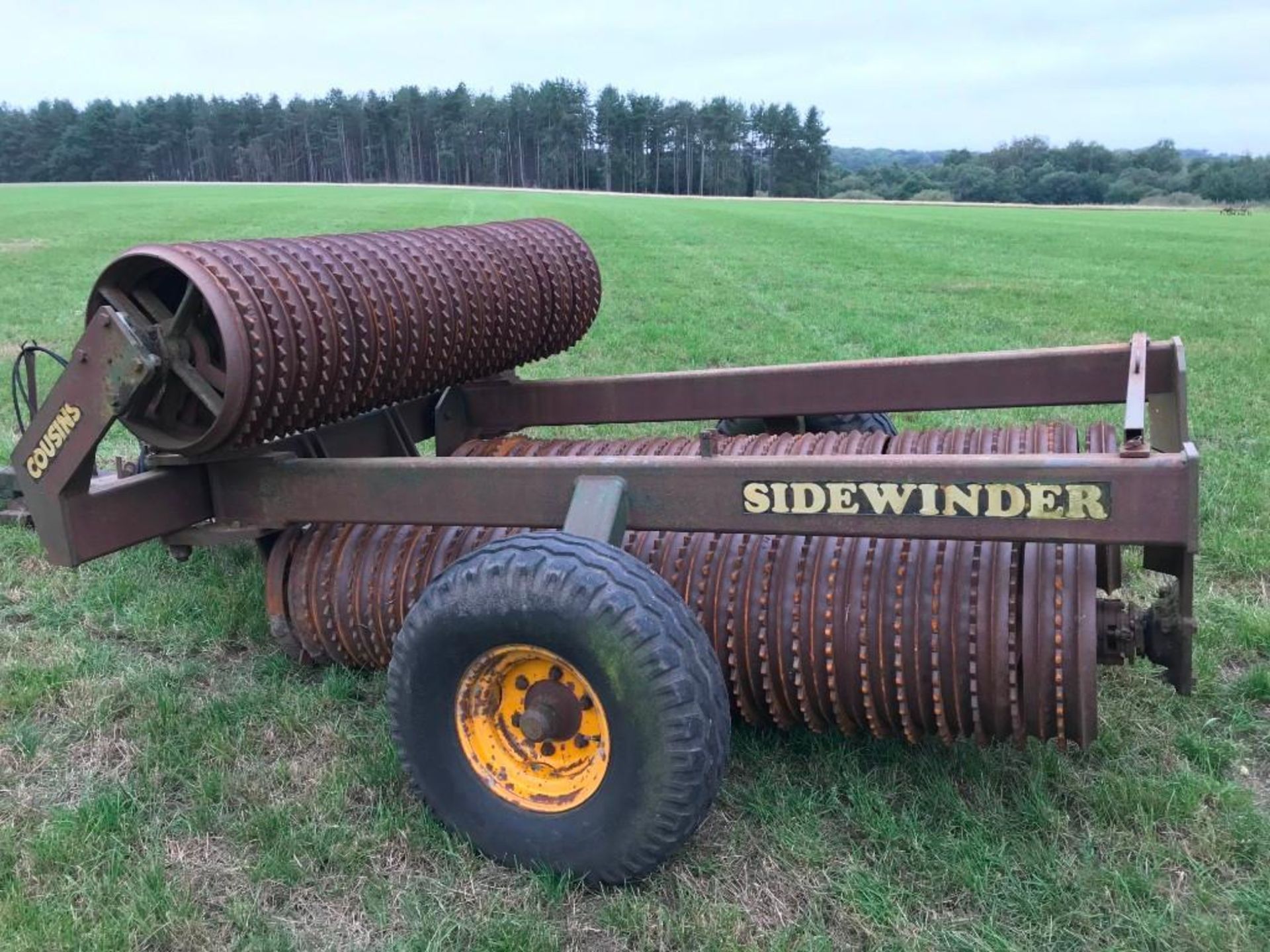 Cousins Sidewinder Rolls 7.2M, Hyd Folding, 24" Breaker Rings - Image 3 of 5