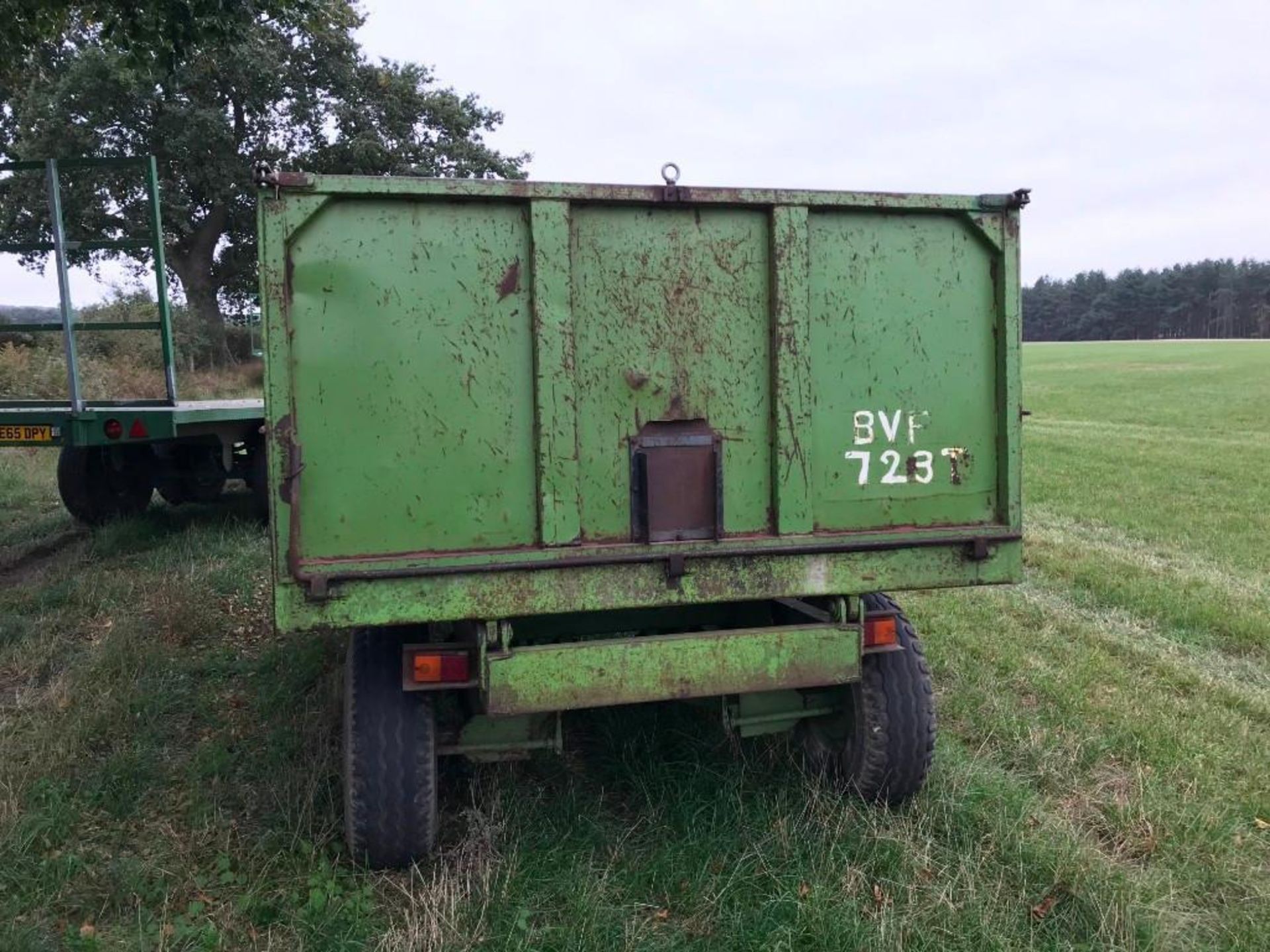 ETC 7T Grain Trailer, Tandem Axle, Manual Tailgate (80) - Image 12 of 12